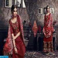 Sargam aarzu vol-7 Wholesale Winter special dress material